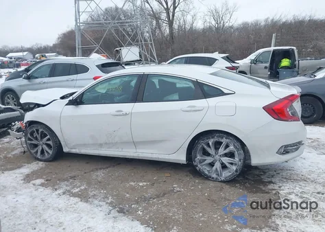 2020 Honda Civic Sport from USA, damaged, VIN 2HGFC2F80LH533963